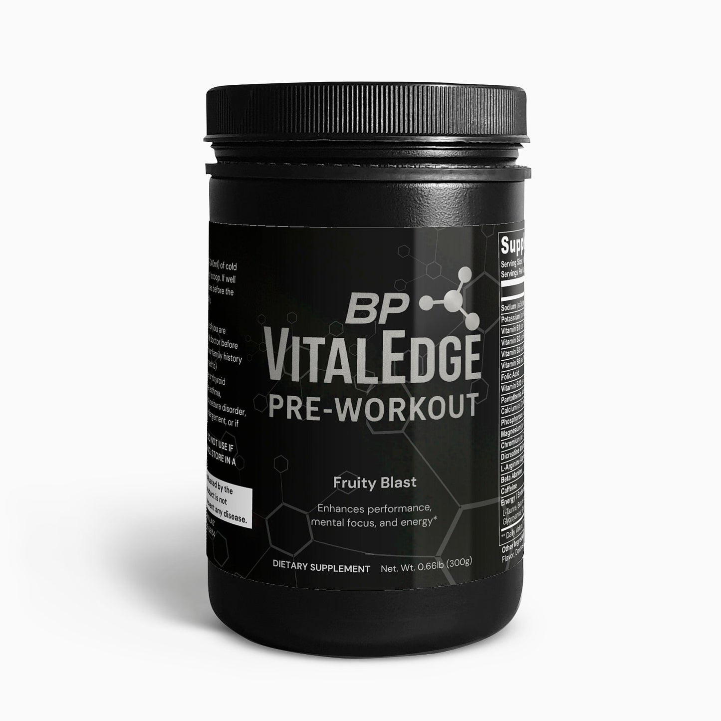 VitalEdge Series Pre-Workout Powder (Fruity Blast)