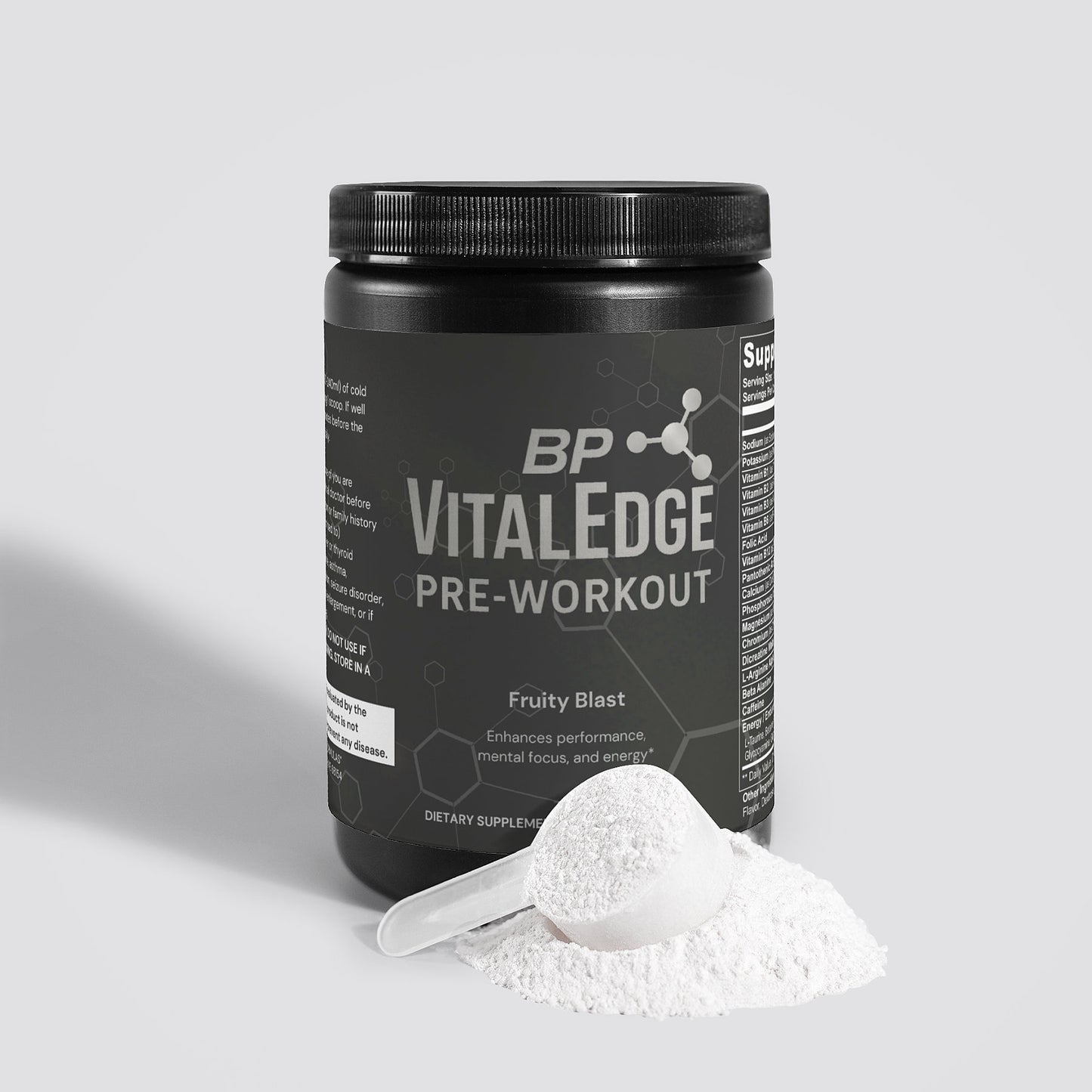 VitalEdge Series Pre-Workout Powder (Fruity Blast)