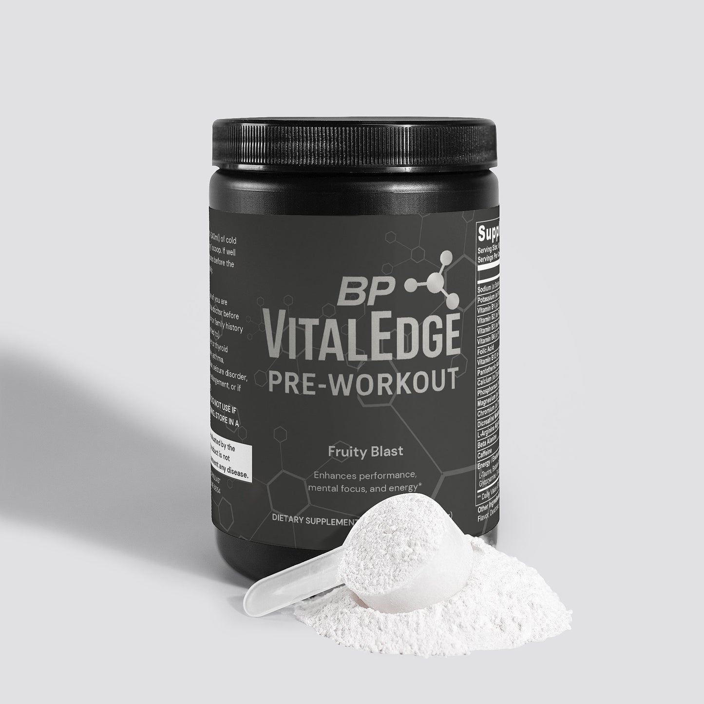 VitalEdge Series Pre-Workout Powder (Fruity Blast)