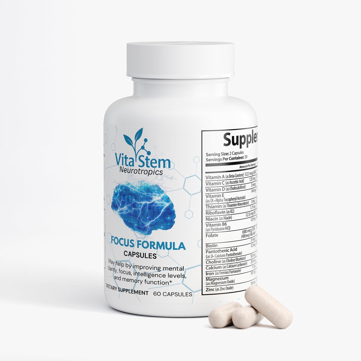 VitalStem Brain & Focus Formula