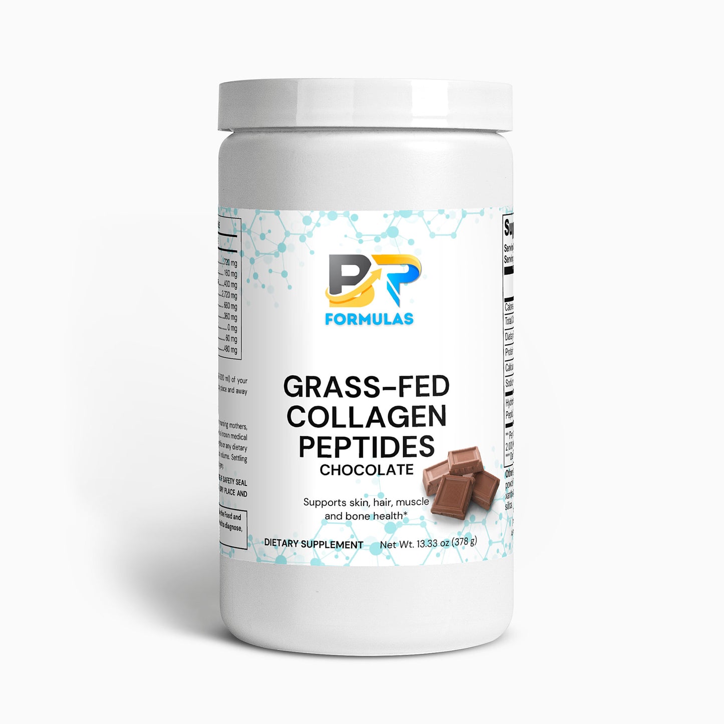 Grass-Fed Collagen Peptides Powder (Chocolate)