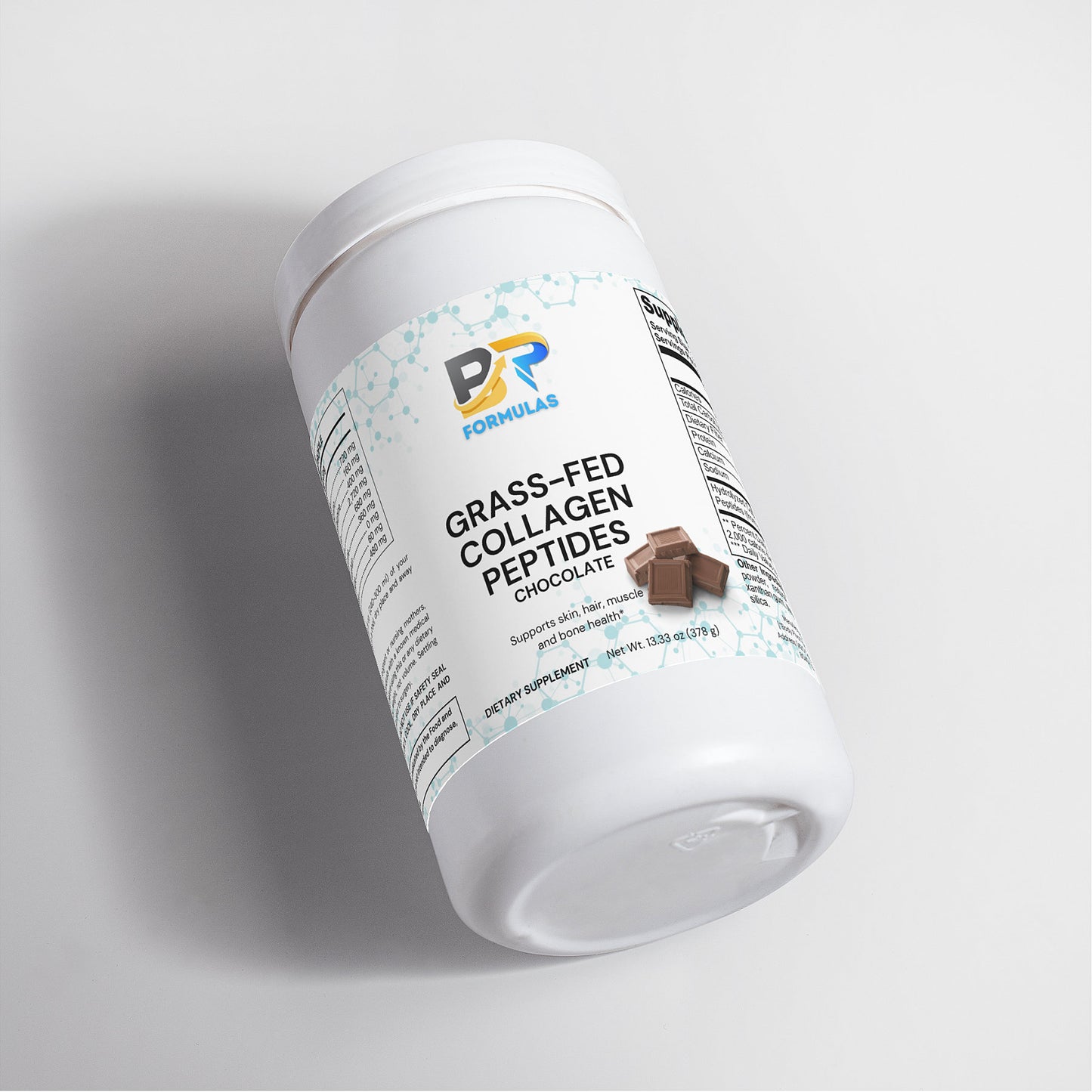 Grass-Fed Collagen Peptides Powder (Chocolate)