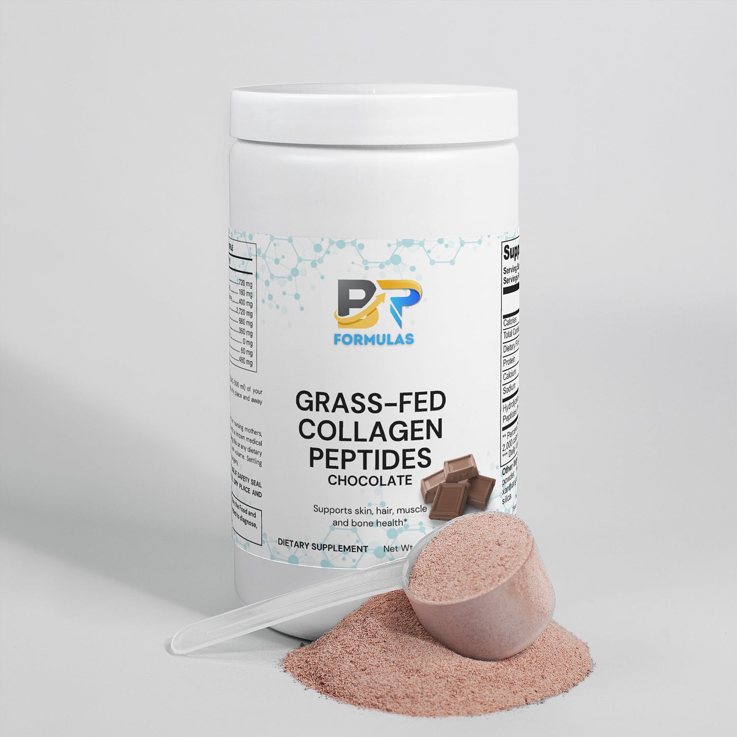Grass-Fed Collagen Peptides Powder (Chocolate)