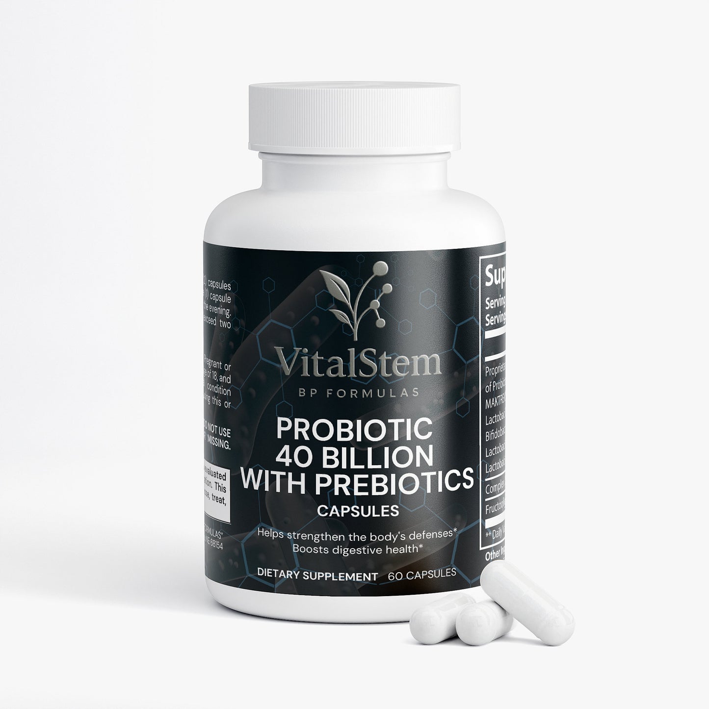 Probiotic 40 Billion with Prebiotics