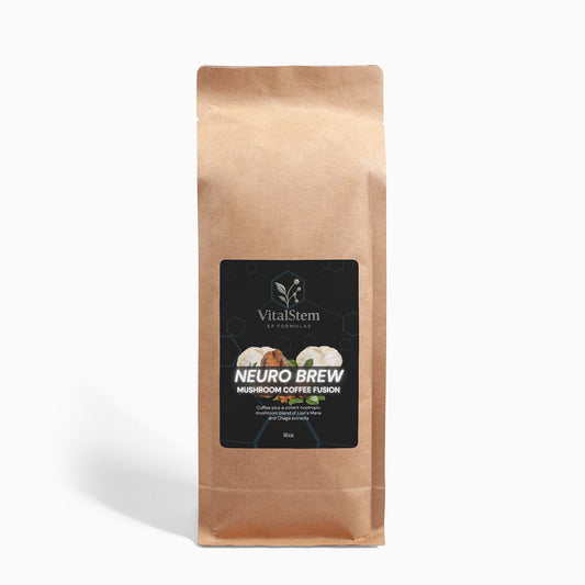 Neuro Brew Mushroom Coffee Fusion - Lion’s Mane & Chaga 16oz