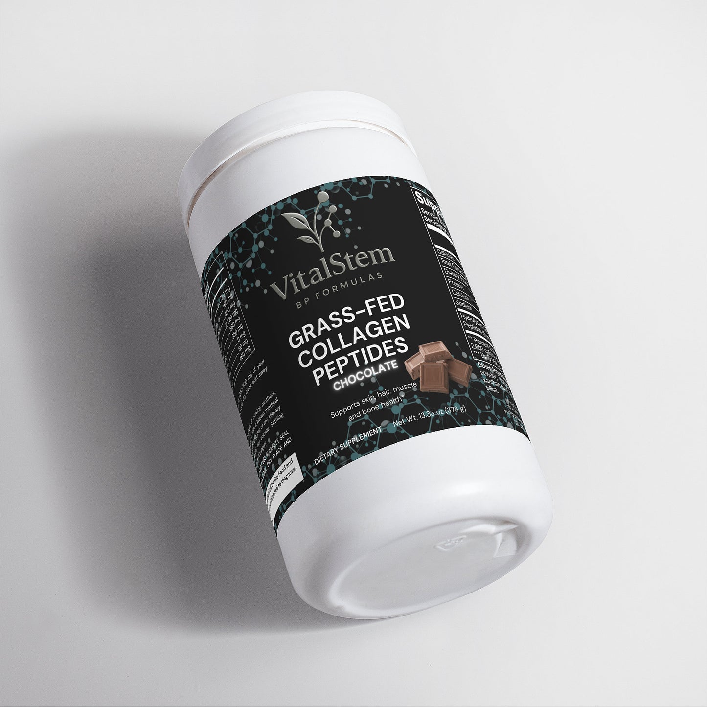 Grass-Fed Collagen Peptides Powder (Chocolate)