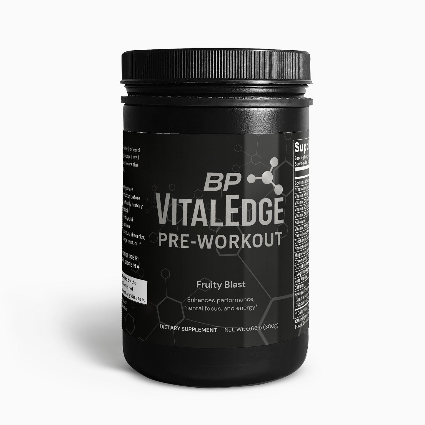VitalEdge Series Pre-Workout Powder (Fruity Blast)